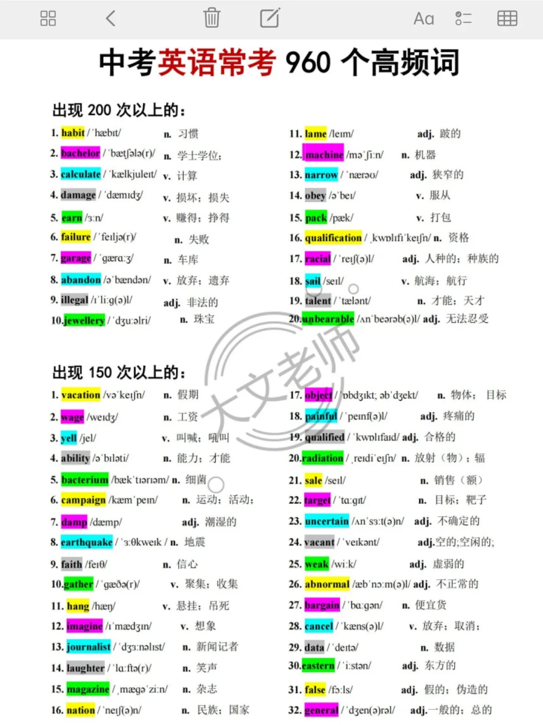 最后提醒一下6.12裸考中考的人(急救版)-第5张图片-四季读书网 最后提醒一下6.12裸考中考的人(急救版)-第5张图片-四季读书网