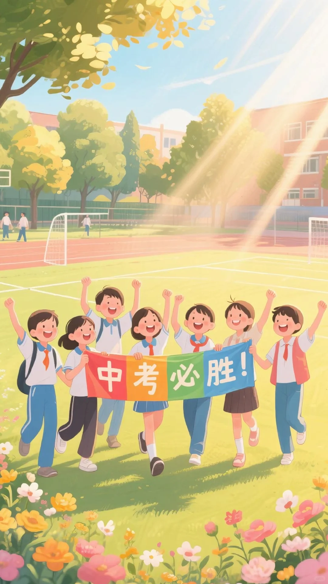 青春的旅途里，中考是重要一站。-第2张图片-四季读书网