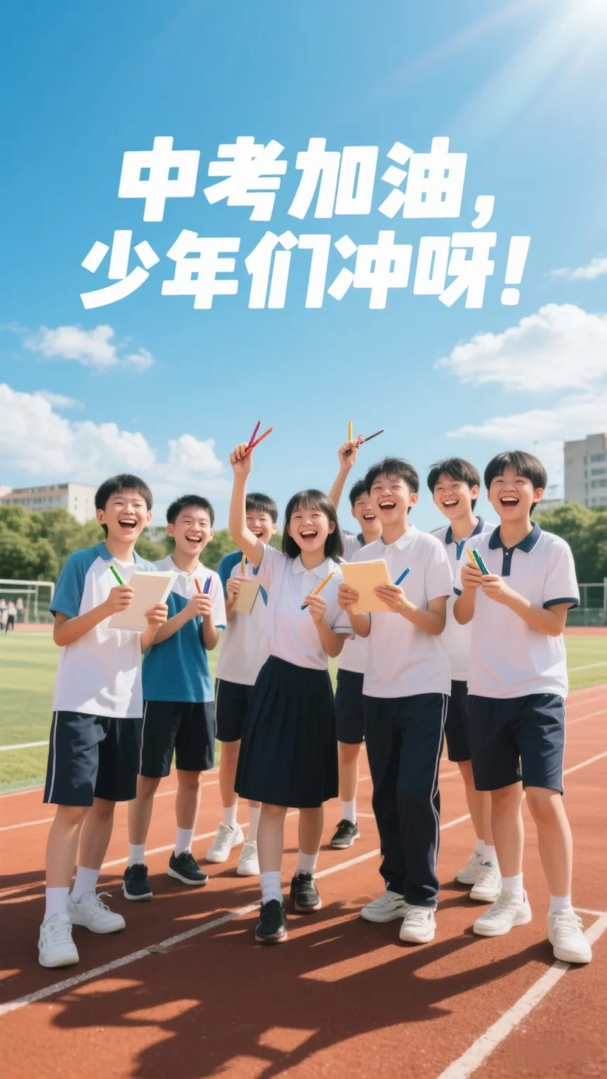 中考加油|海报素材｜文案-第5张图片-四季读书网
