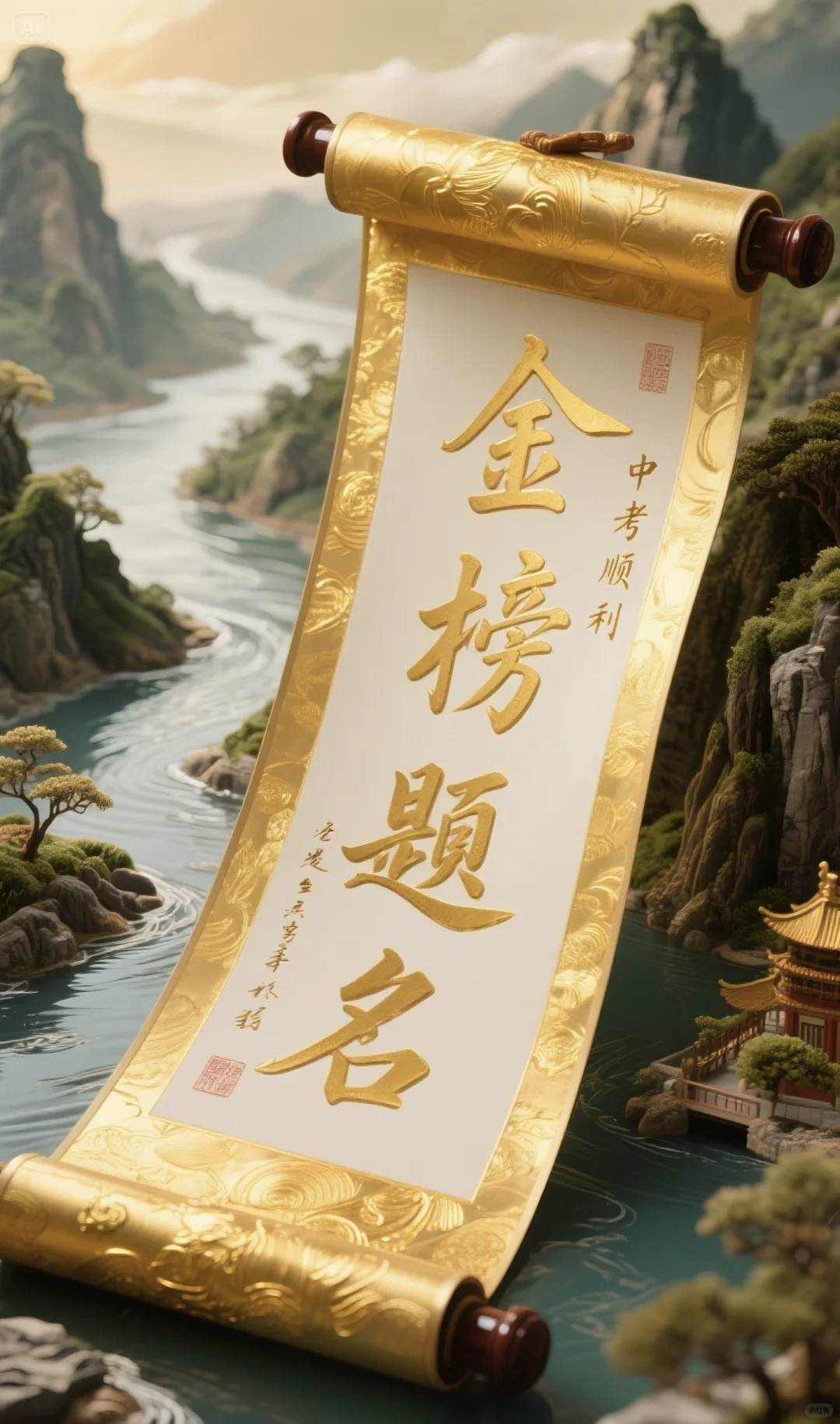 中考|金榜题名|旗开得胜|前程似锦|祝福语录-第4张图片-四季读书网