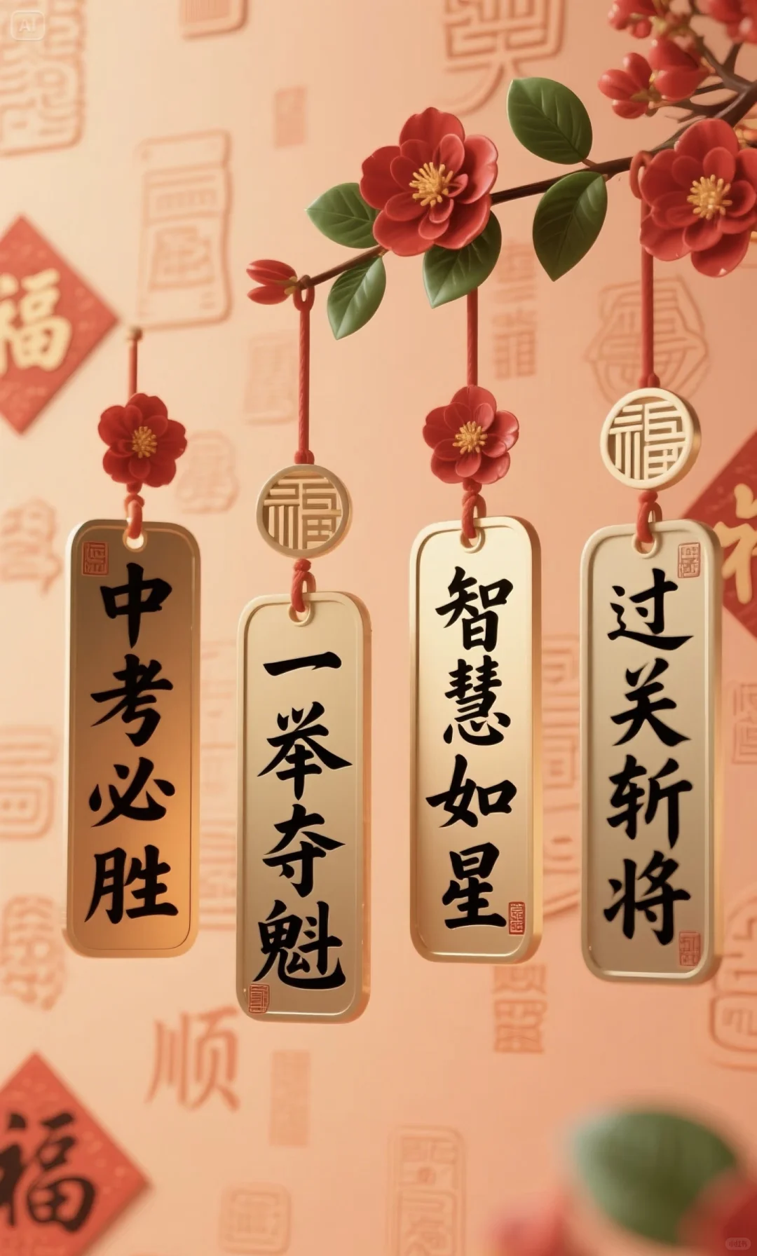 中考|金榜题名|旗开得胜|前程似锦|祝福语录-第8张图片-四季读书网