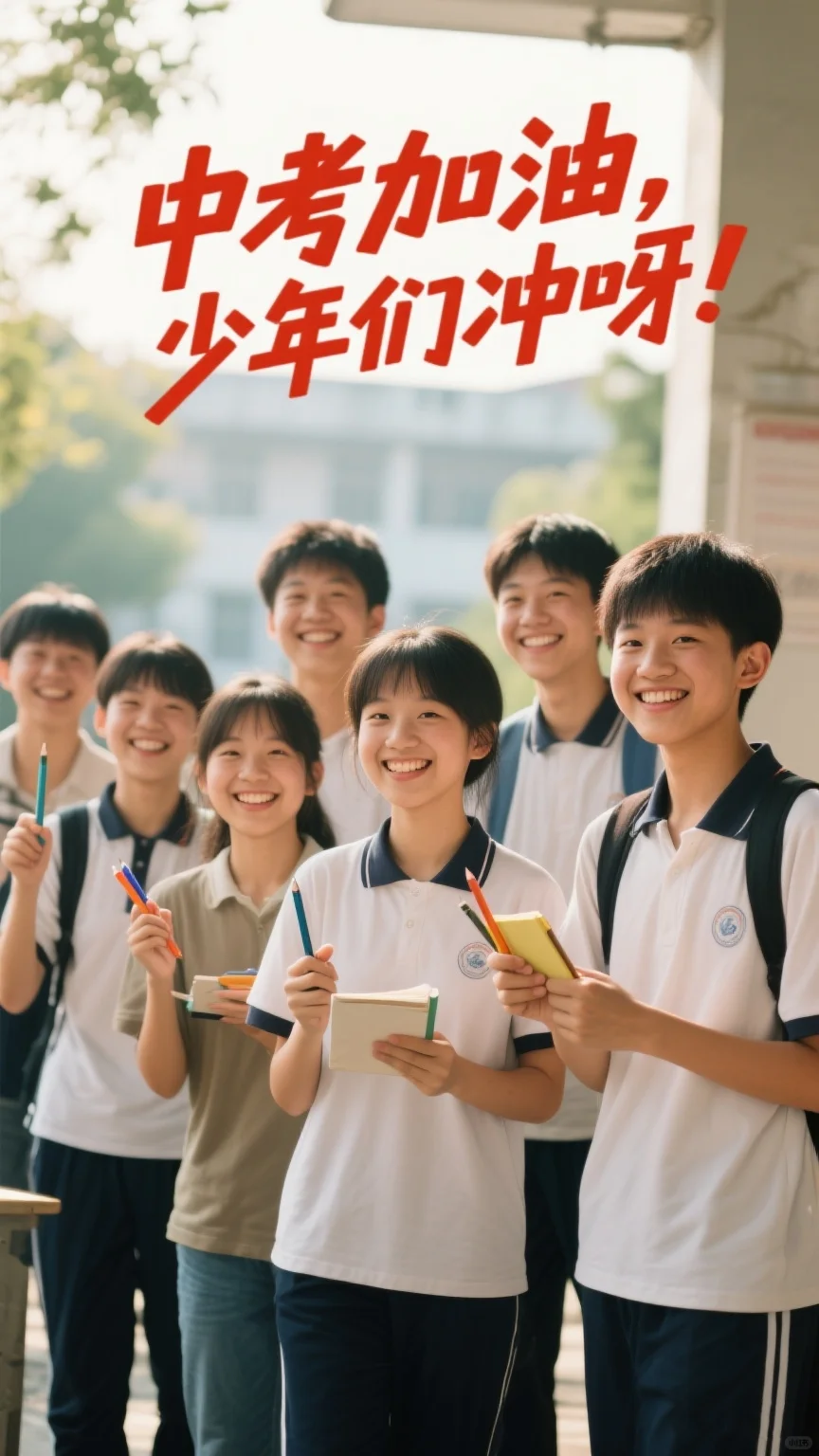 中考加油|海报素材｜文案-第3张图片-四季读书网