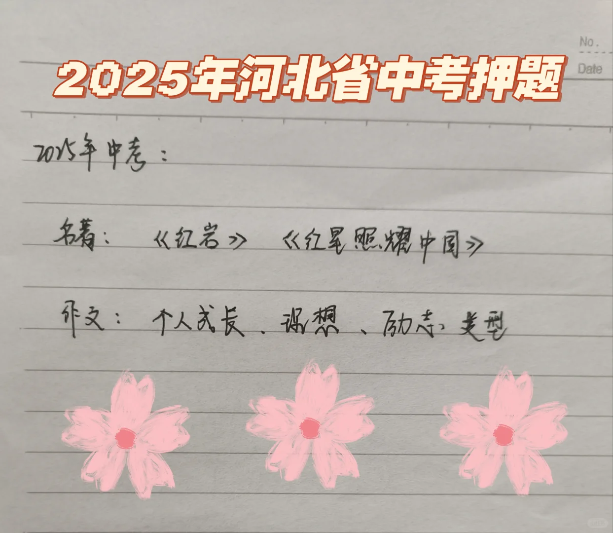 2025年河北省中考押题-第1张图片-四季读书网