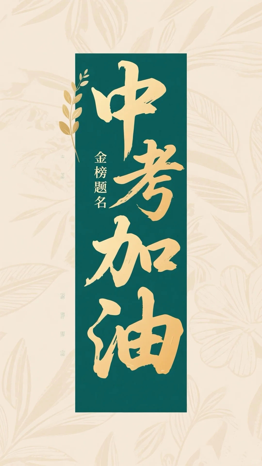 中考必胜！祝所有考生们金榜题名，未来可期！-第5张图片-四季读书网