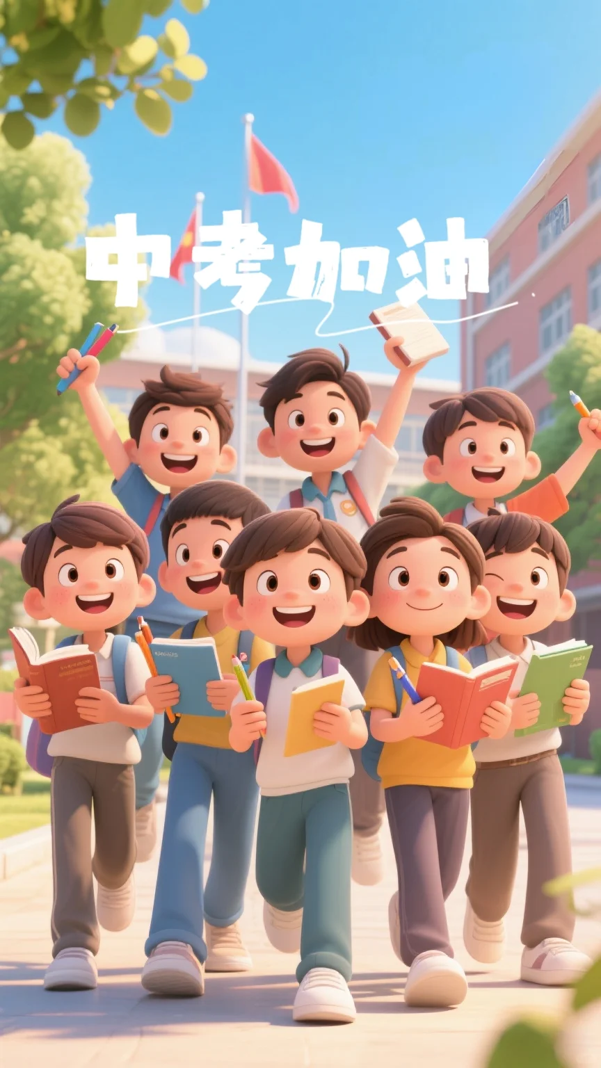 🏃‍♀️中考必胜 | 青春冲刺，我们顶峰-第6张图片-四季读书网