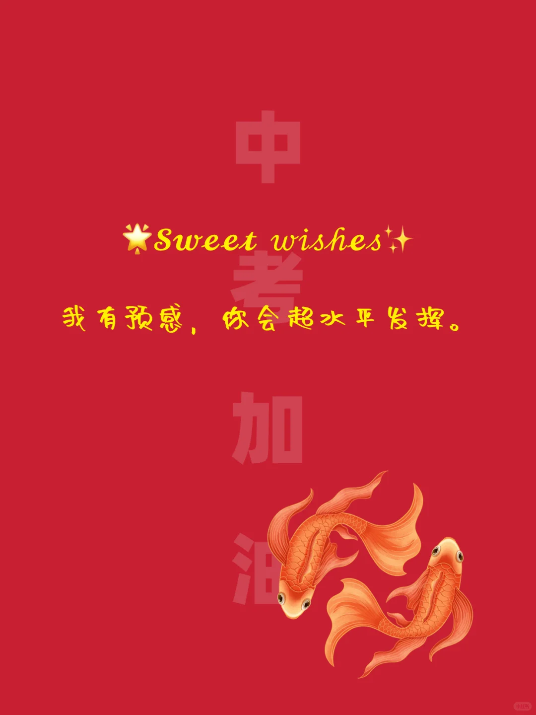 中考祝福文案｜句句励志，满满正能量-第6张图片-四季读书网