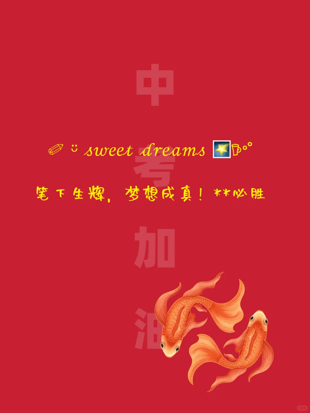 中考祝福文案｜句句励志，满满正能量-第9张图片-四季读书网