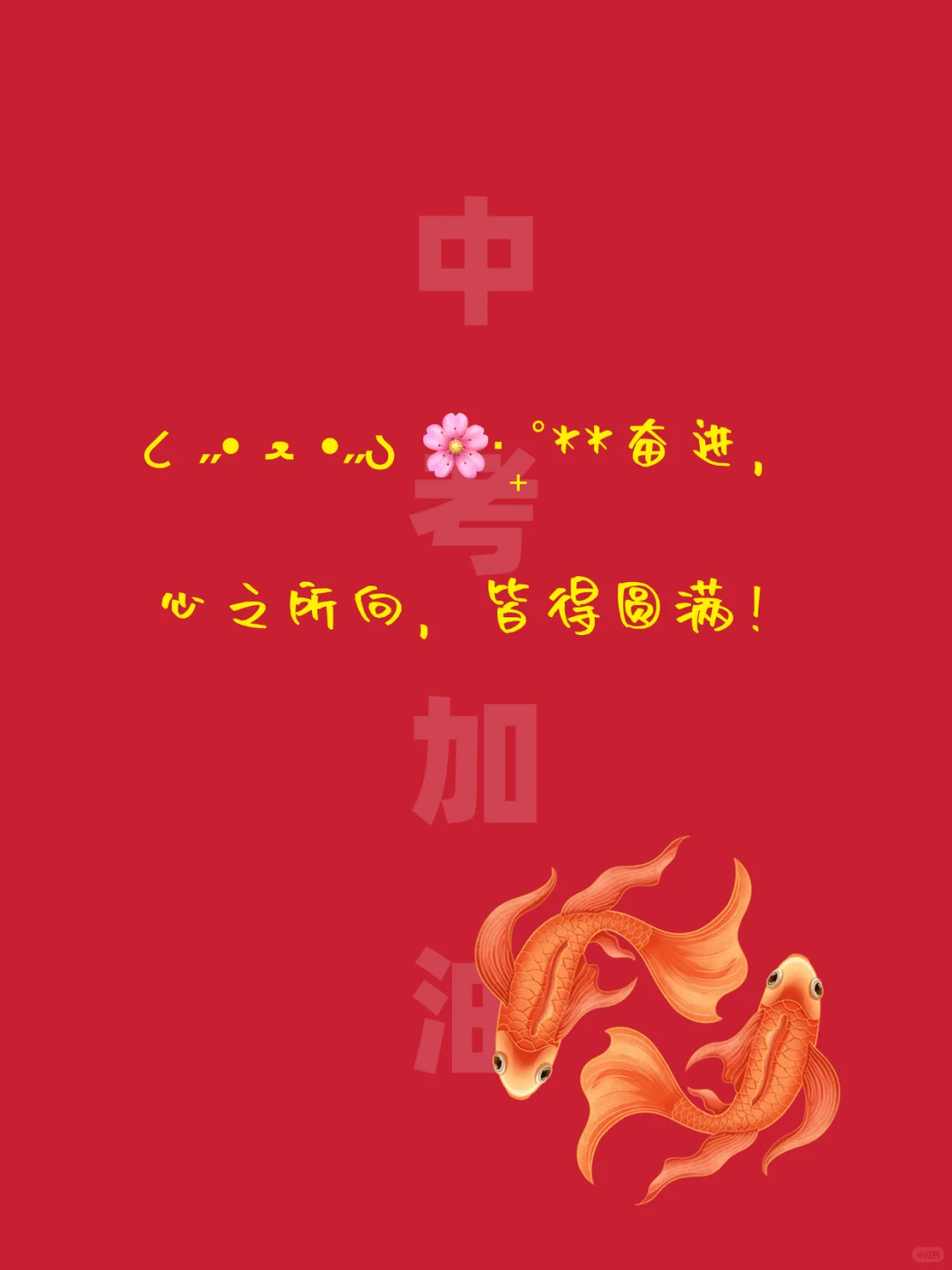 中考祝福文案｜句句励志，满满正能量-第12张图片-四季读书网