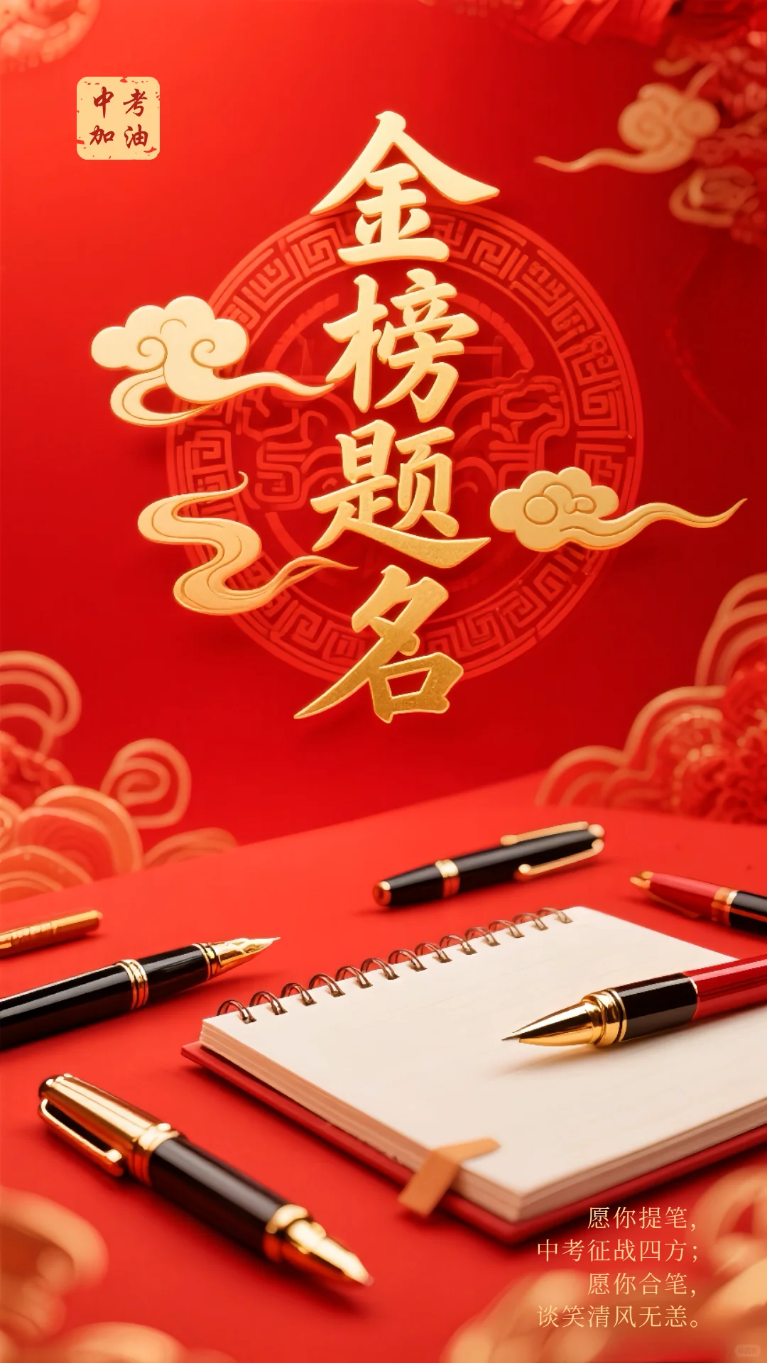 中考励志宣传标语！-第4张图片-四季读书网