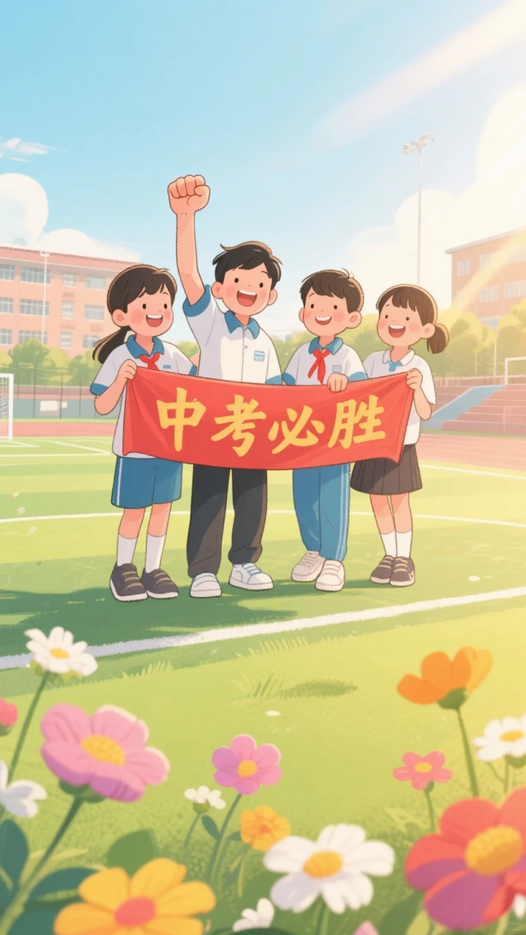 中考加油 | 愿你如夏至骄阳，奔赴璀璨远方-第5张图片-四季读书网