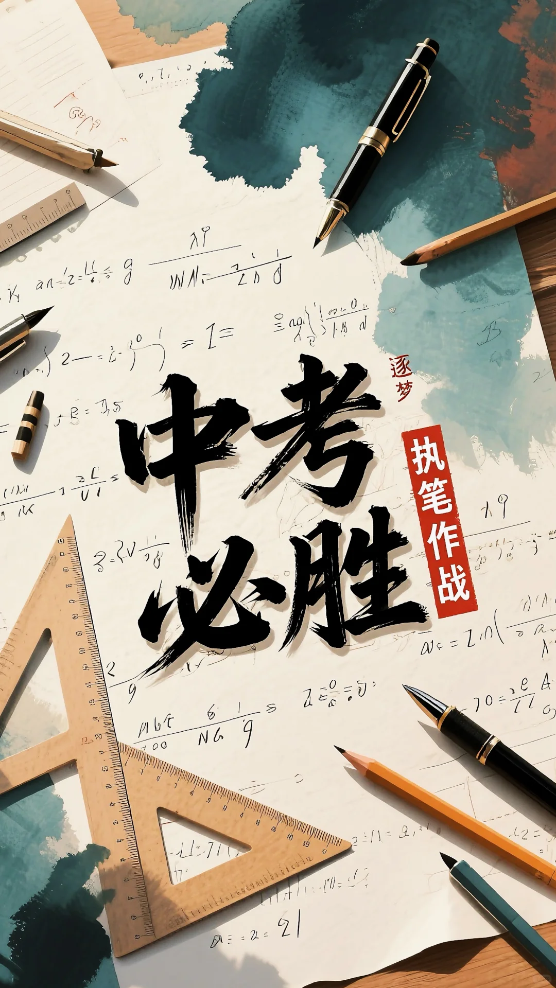 自信登场，超常发挥｜祝考生中考必胜！-第2张图片-四季读书网