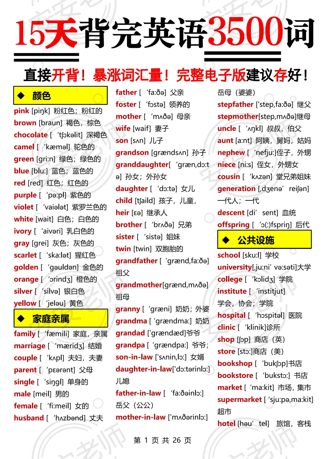 准高一:这是我见过,最好的暑假安排!-第6张图片-四季读书网 准高一:这是我见过,最好的暑假安排!-第6张图片-四季读书网