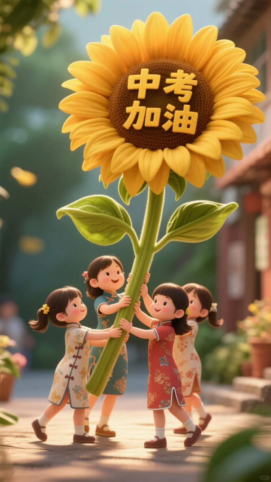 2025年中考加油图片祝福壁纸-第5张图片-四季读书网