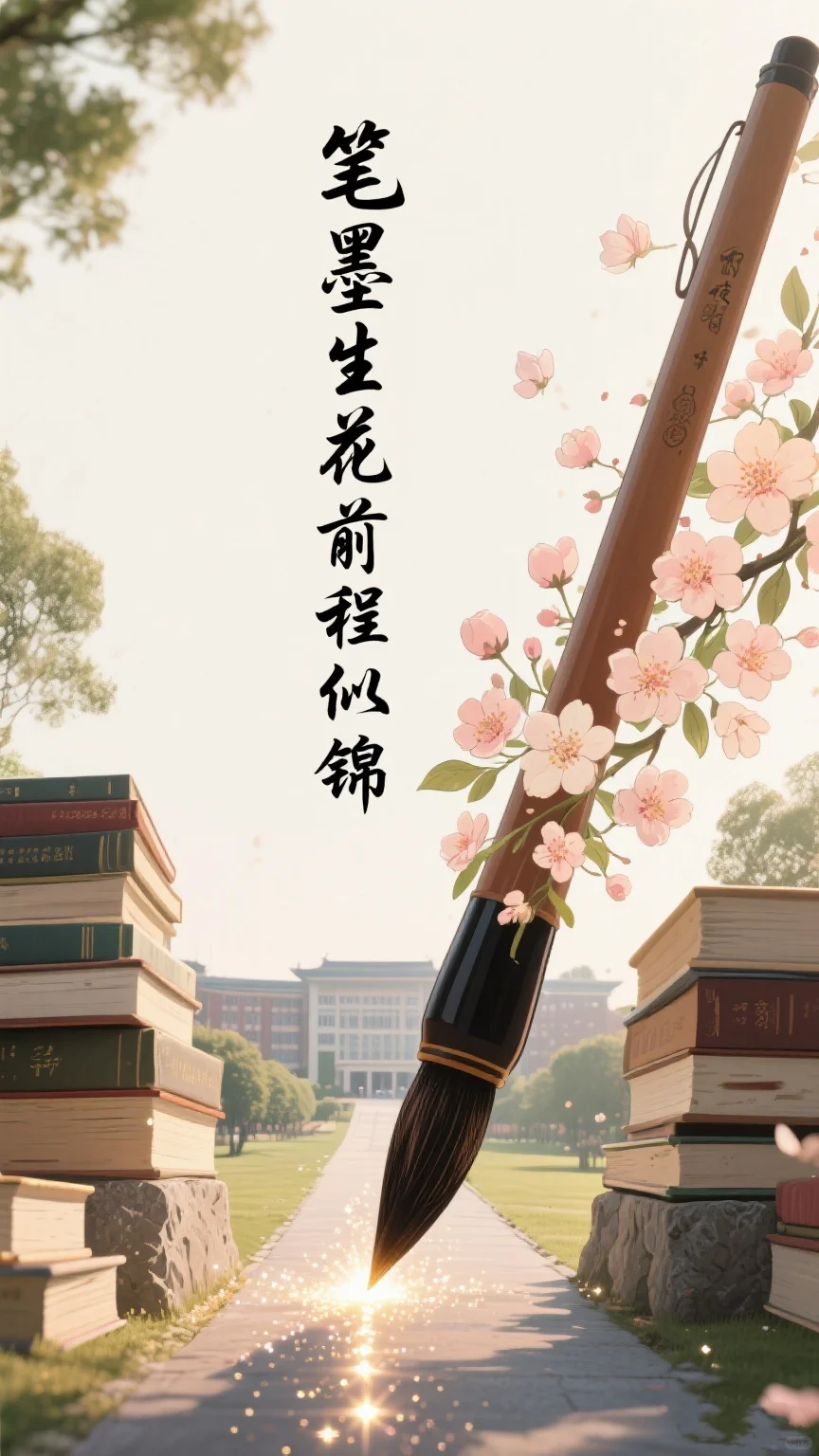 中考倒计时⏳｜这张海报送给每一个全力以赴-第7张图片-四季读书网