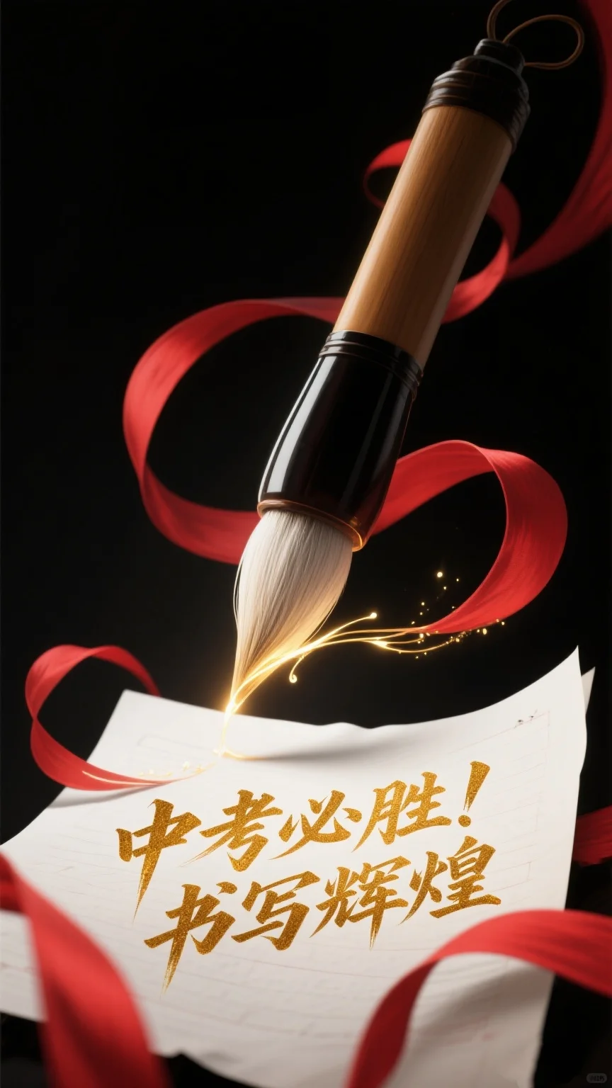 中考生请接好运🔥提笔即巅峰，金榜必题名-第7张图片-四季读书网