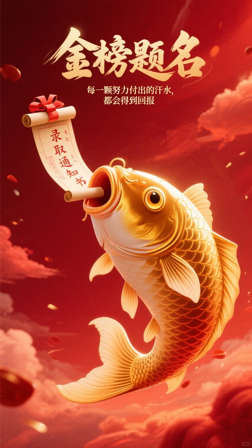 中考生请接好运🔥提笔即巅峰，金榜必题名-第4张图片-四季读书网