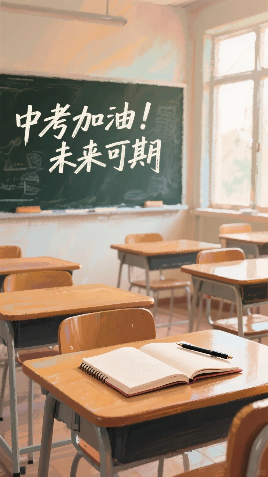 中考生请接好运🔥提笔即巅峰，金榜必题名-第1张图片-四季读书网