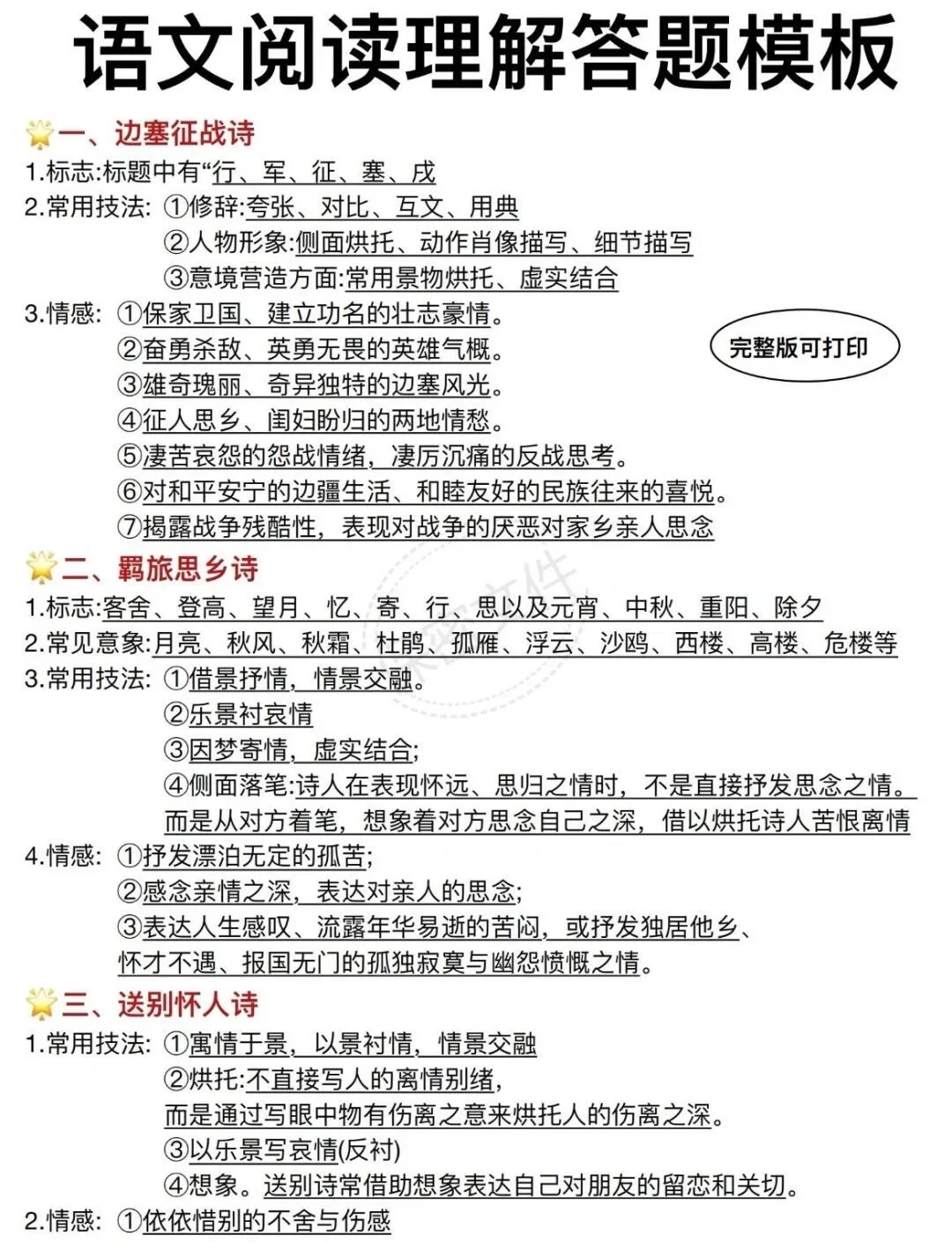 6月中考风向已经很明显了，直接背！-第8张图片-四季读书网