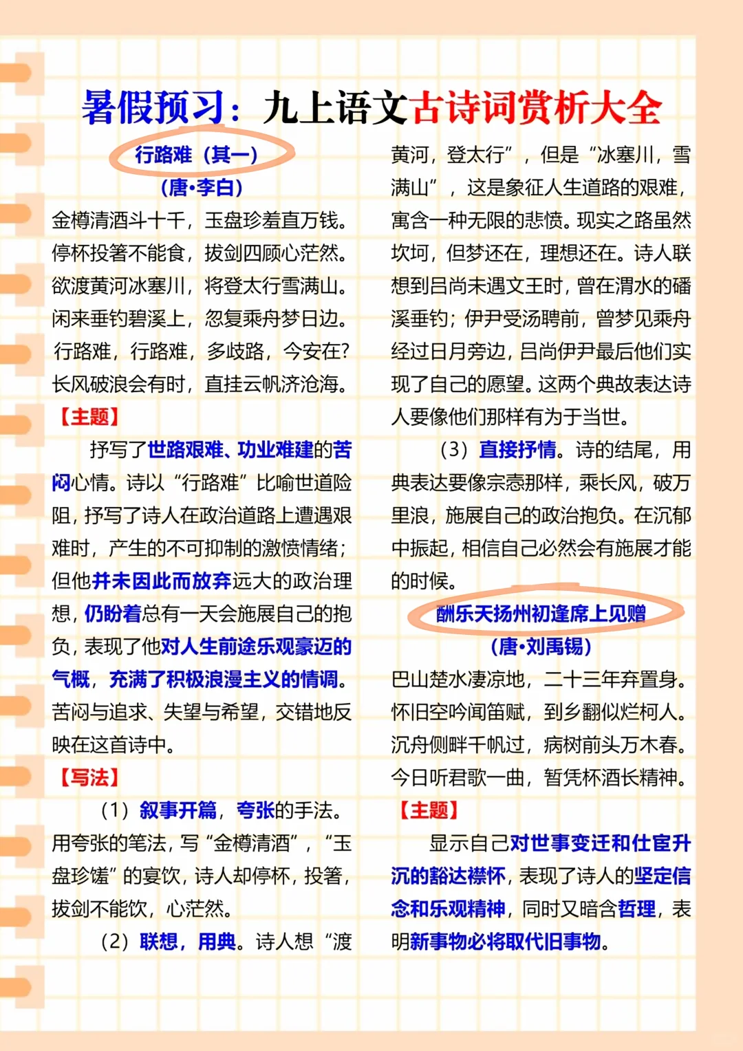 八升九弯道超车!全部吃透,开学稳坐学霸位 第9张 八升九弯道超车!全部吃透,开学稳坐学霸位 第9张