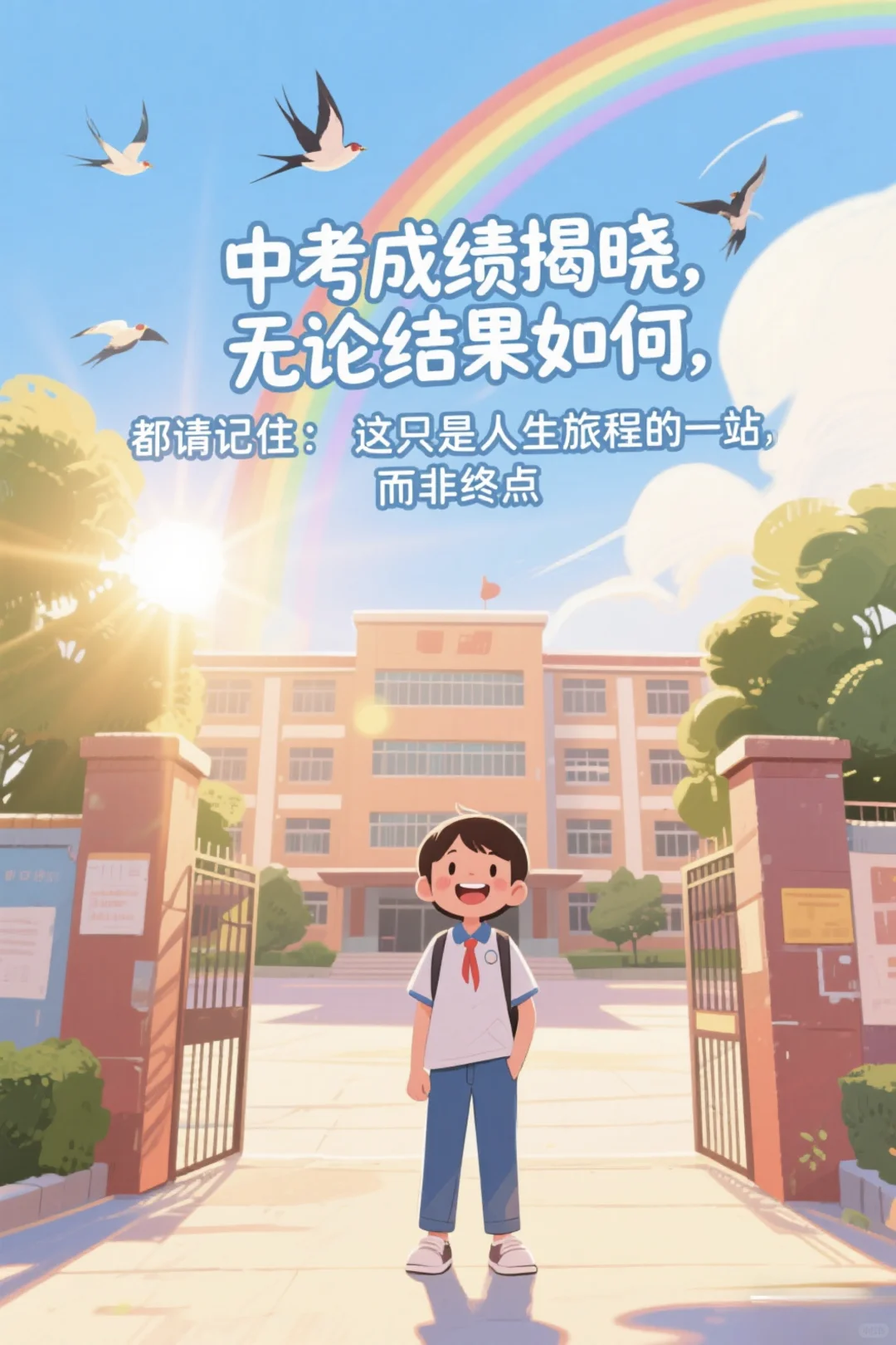中考成绩揭晓，无论结果如何，都请记住： 第2张
