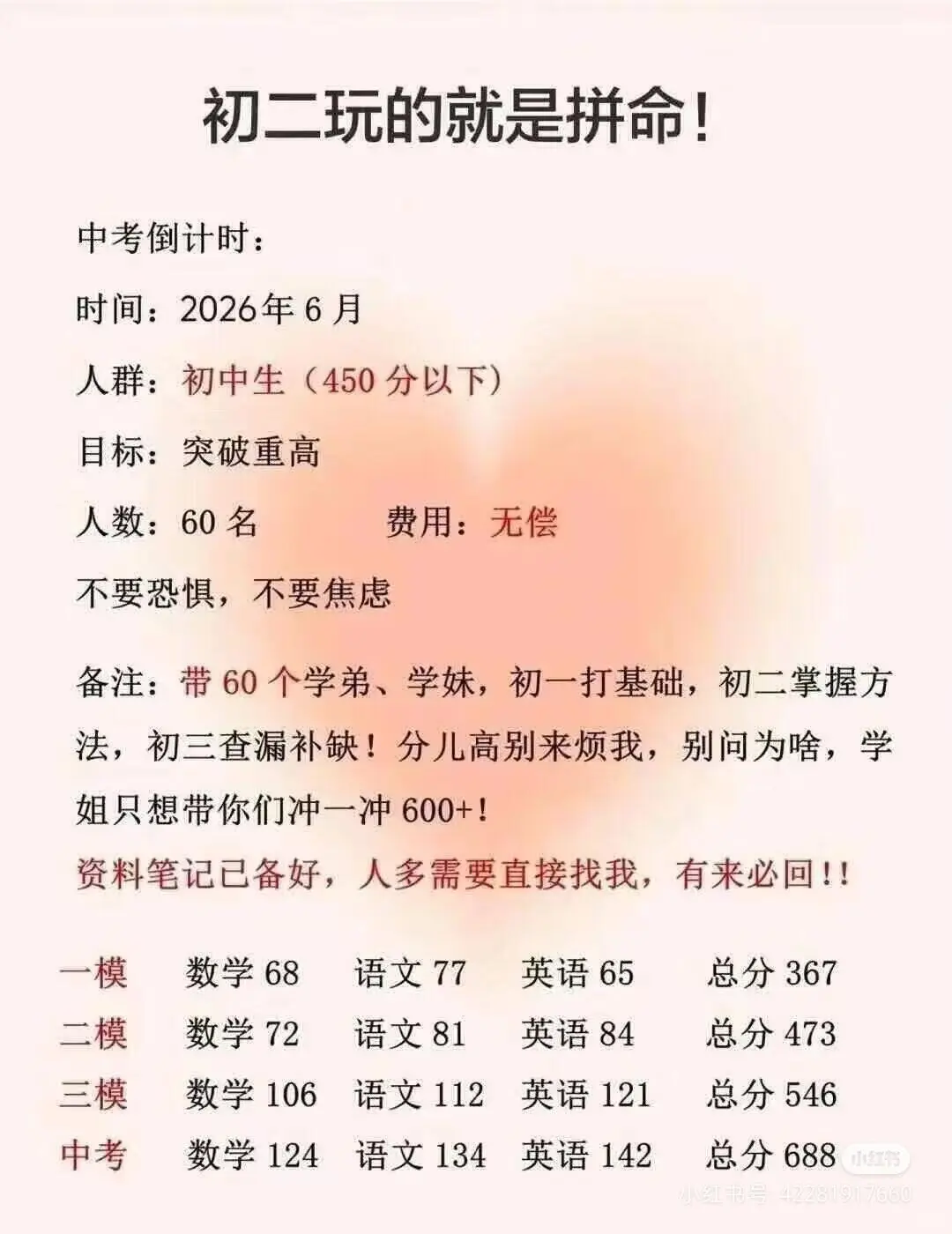 初中生还玩呢，真怕自己考上啊！-第3张图片-四季读书网