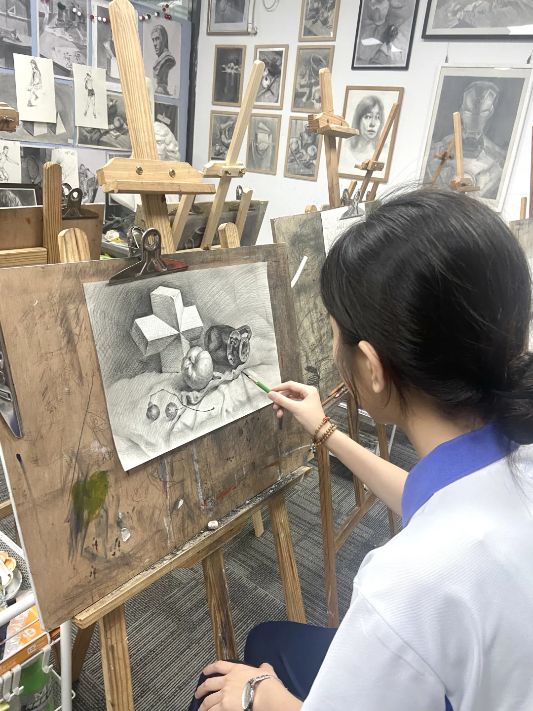 初中生美术中考方向集训日常｜🎨 第8张