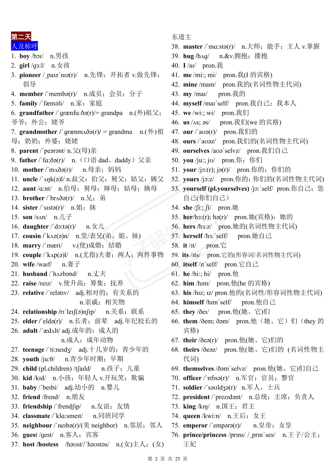 中考英语终极冲刺! 3周背完这1600词! 第3张 中考英语终极冲刺! 3周背完这1600词! 第3张