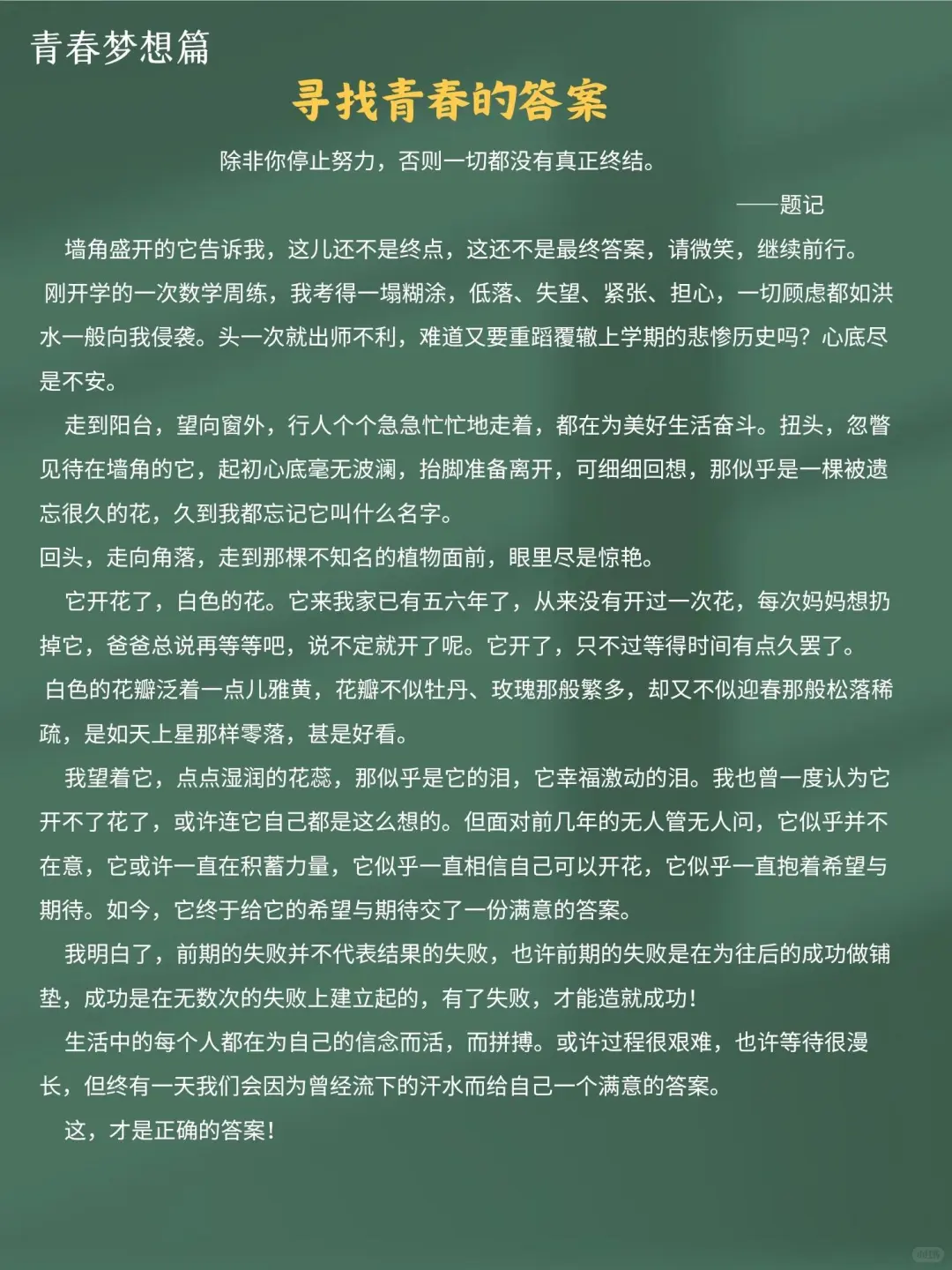 2025中考作文押题预测，5个主题命中率高 第11张