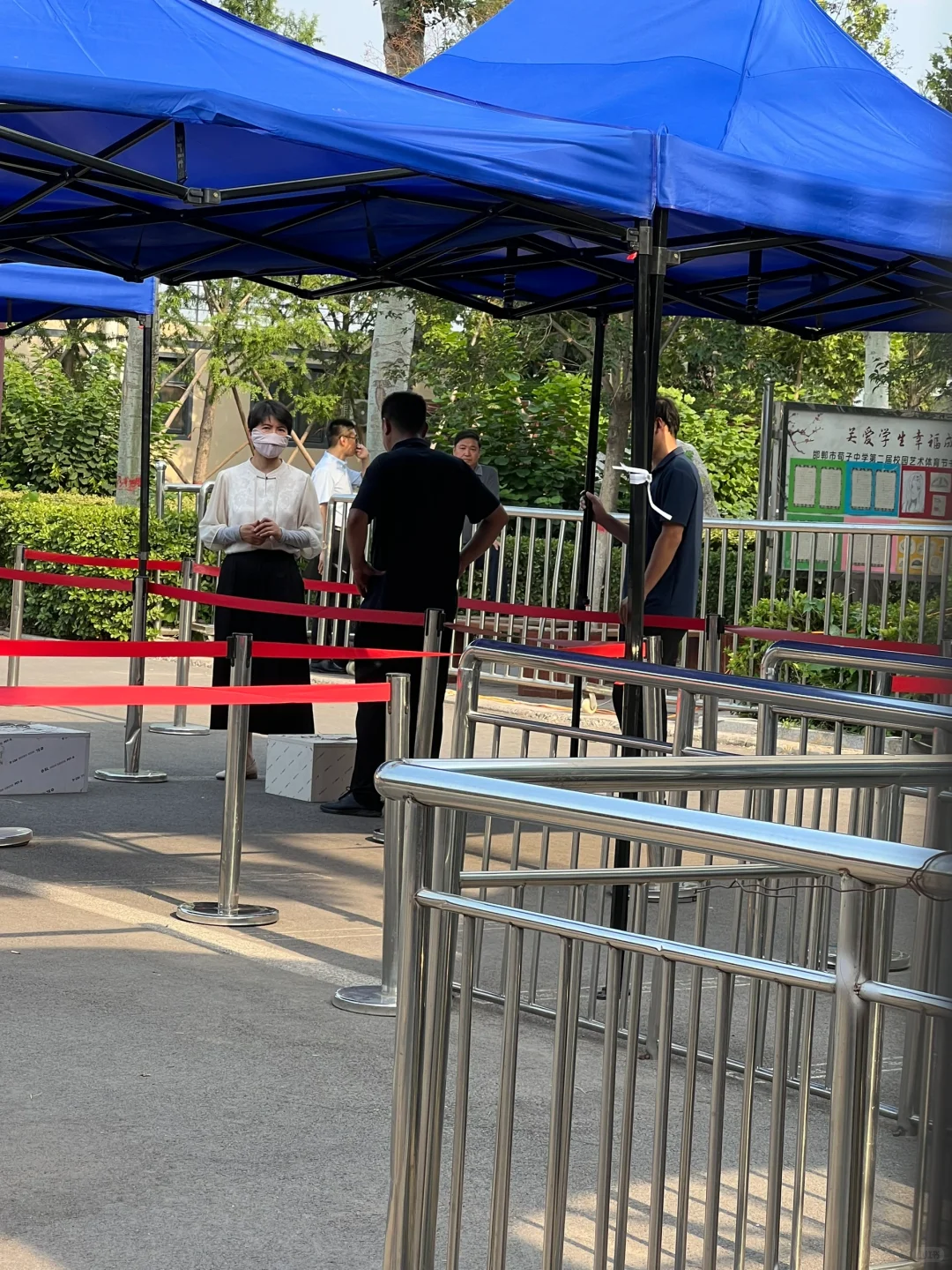邯郸市荀子中学中考考场 第1张