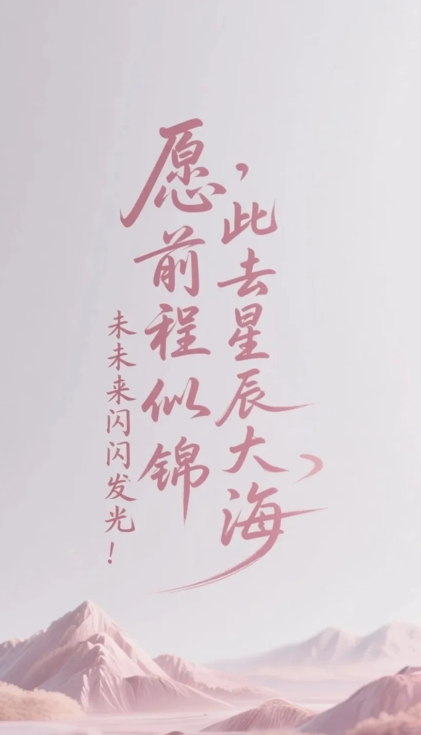 此去星辰大海 愿前程似锦-第1张图片-四季读书网