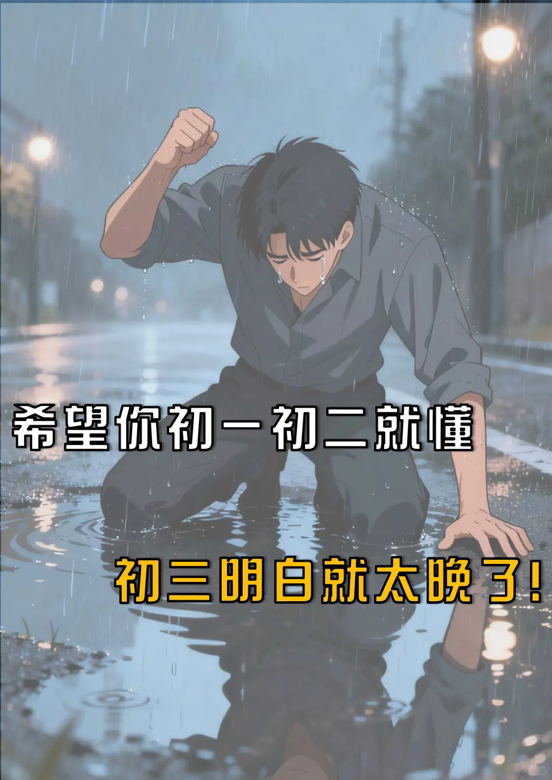 不要等到初三才后悔……-第2张图片-四季读书网