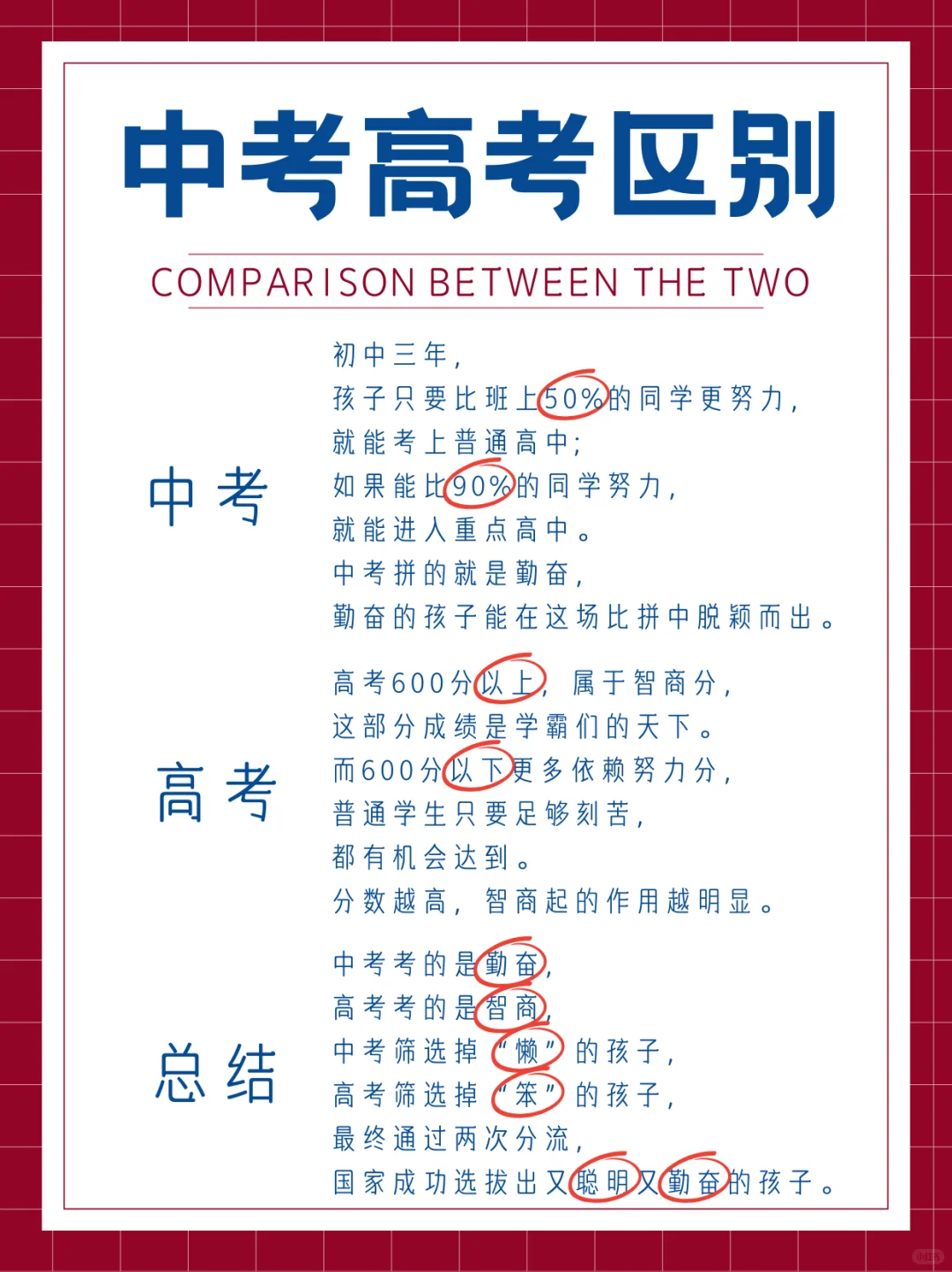 考上高中之后 才敢说的初中内幕-第2张图片-四季读书网
