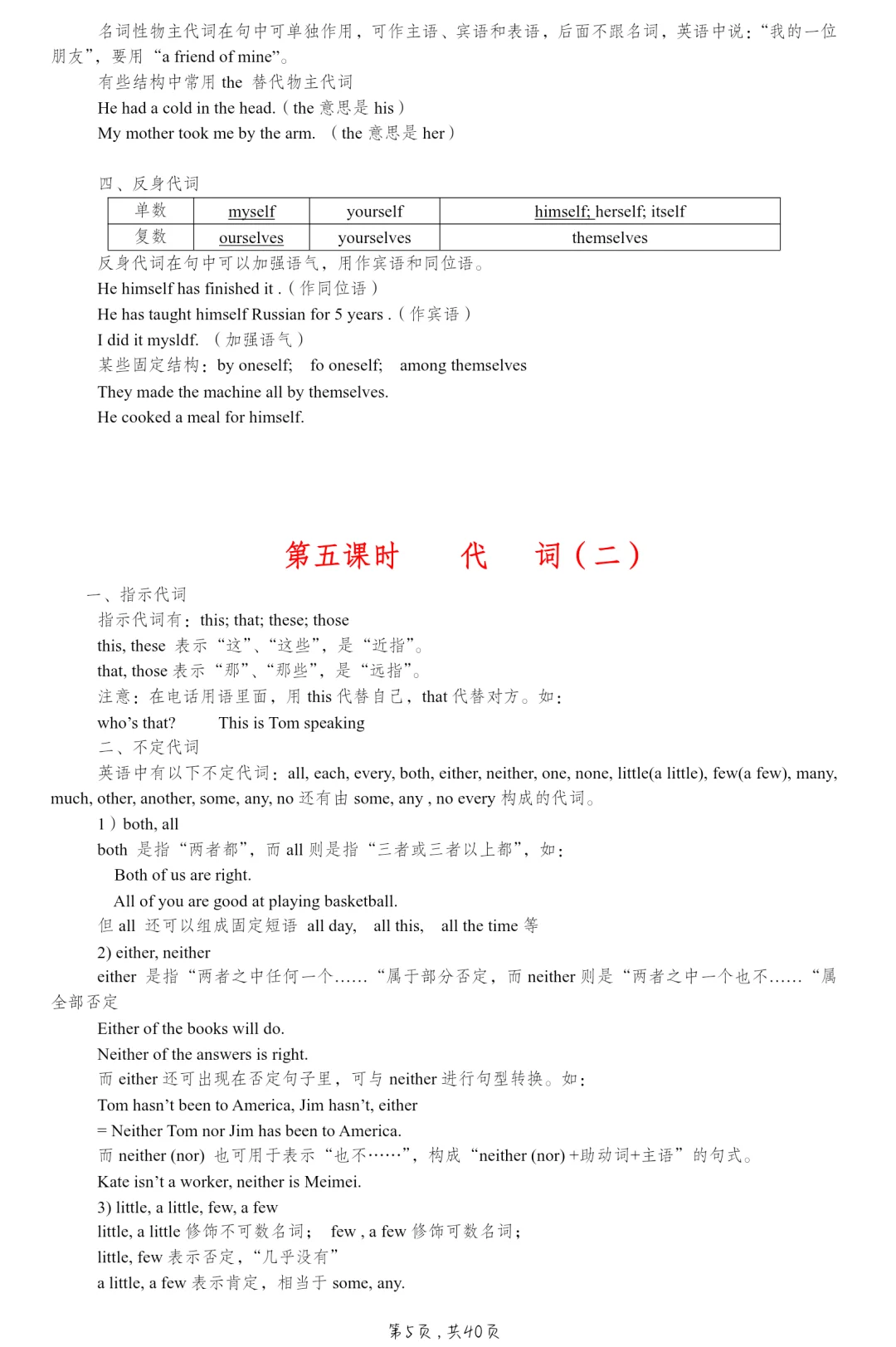 初中英语知识点归纳汇总（超详） 第1张