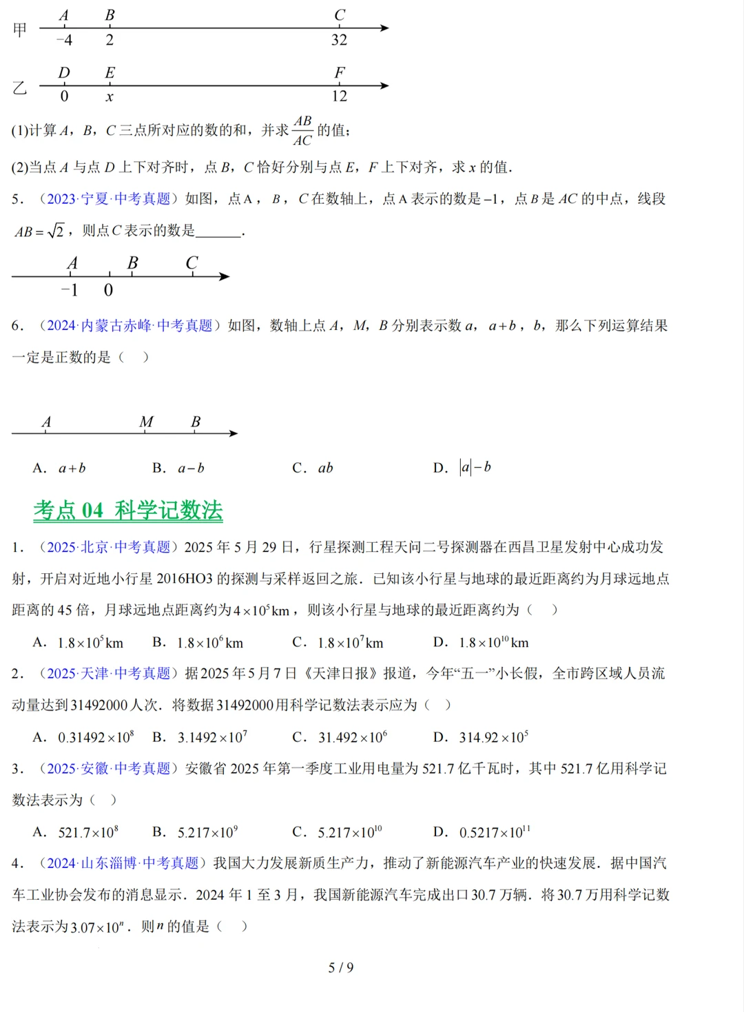 实数中考考什么，1min看完你懂了吗 第6张