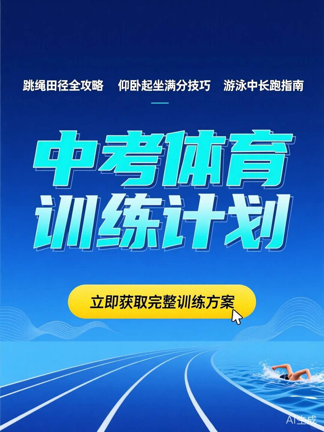 中考体育满分攻略·全项目训练指南 第1张