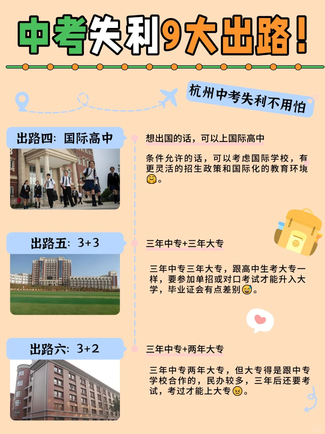 杭州考不上高中怎么办？9大出路等你选！ 第4张