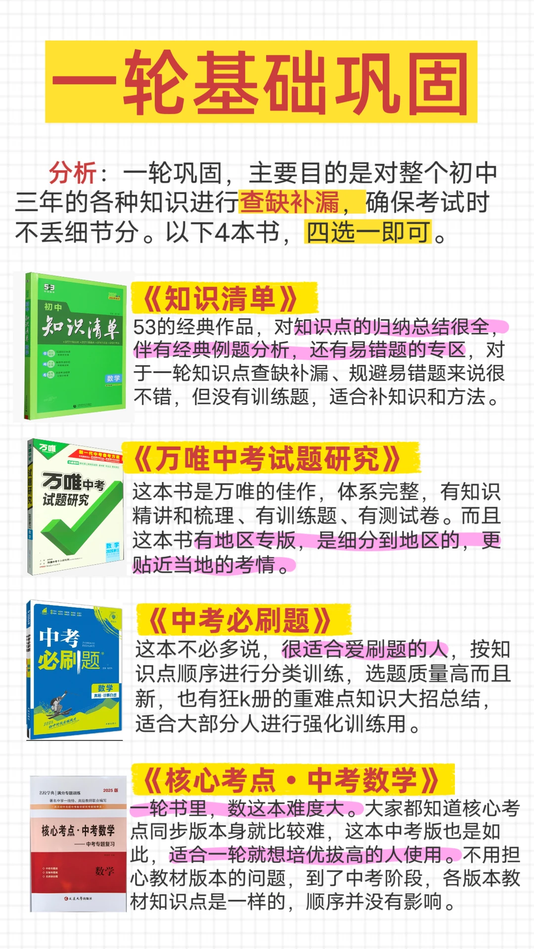 📚中考数学教辅，你选对了吗？ 第3张