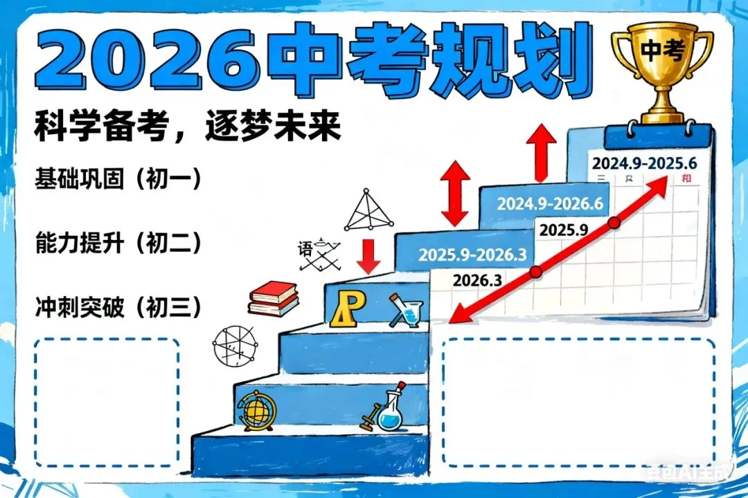 初三家长必藏!2026山西中考各阶段时间节点+备考重点,照着规划准没错-第1张图片-四季读书网