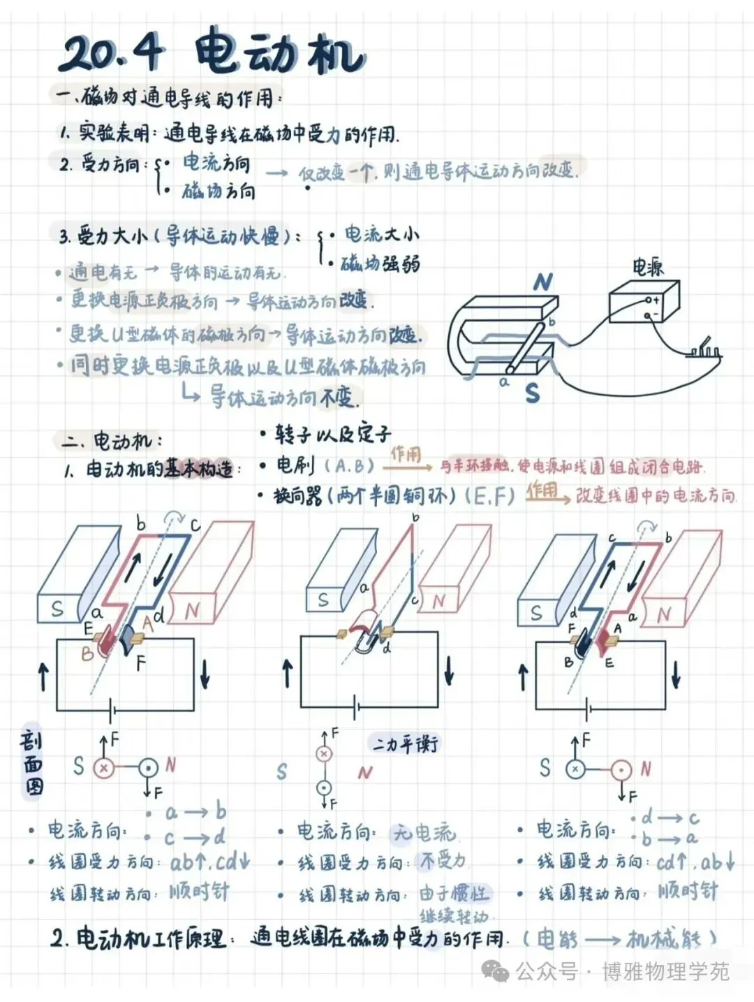 中考物理:电和磁知识点笔记-第5张图片-四季读书网
