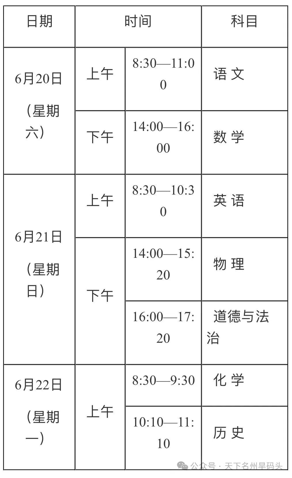 2026年陕西中考各科分值及考试时间公布! 第5张 2026年陕西中考各科分值及考试时间公布! 第5张