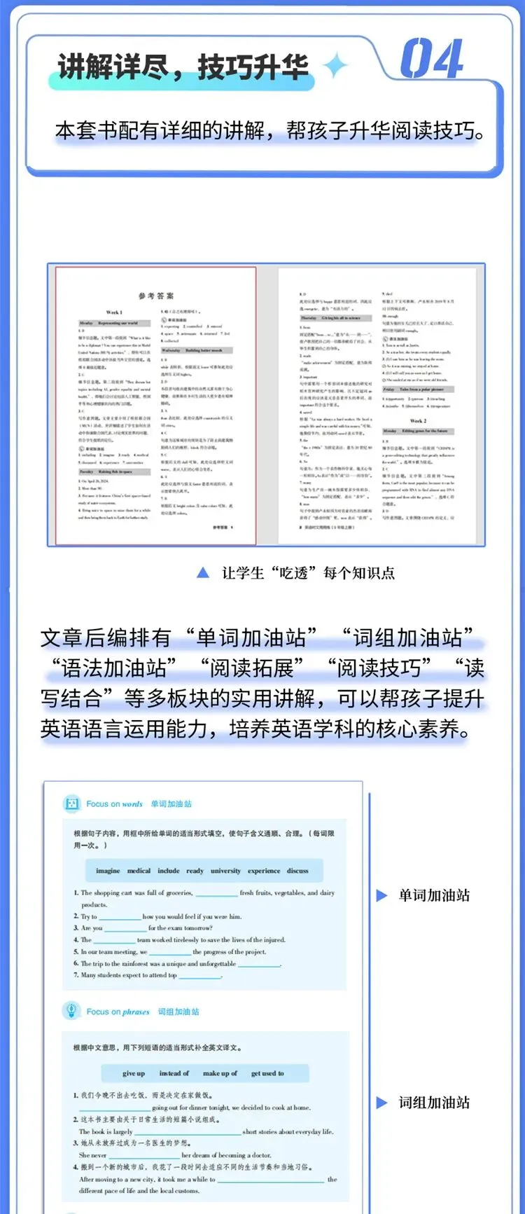 7-9 年级《英语时文周周练》中考阅读提分神器!紧扣中考题型、时文素材命中率超高,每天 10 分钟练出阅读语感!-第12张图片-四季读书网 7-9 年级《英语时文周周练》中考阅读提分神器!紧扣中考题型、时文素材命中率超高,每天 10 分钟练出阅读语感!-第12张图片-四季读书网