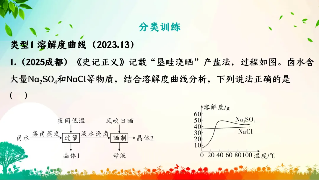 F386 中考专题复习 初中化学《溶解度、溶解度曲线及其应用》 课件PPT+教学设计Word-第13张图片-四季读书网