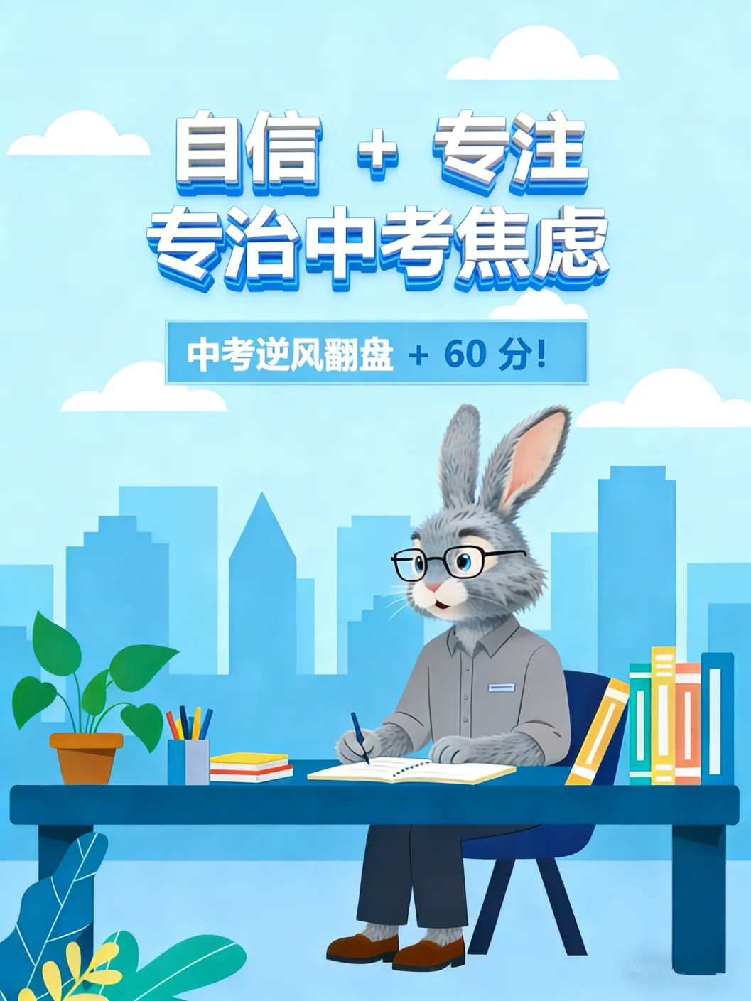 哭死!模考崩到300名外,中考狂提60! 第1张