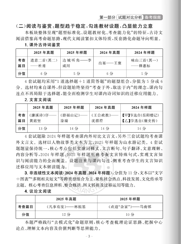 中考蓝皮书(2026)山东省统考命题分析与指南 第6张
