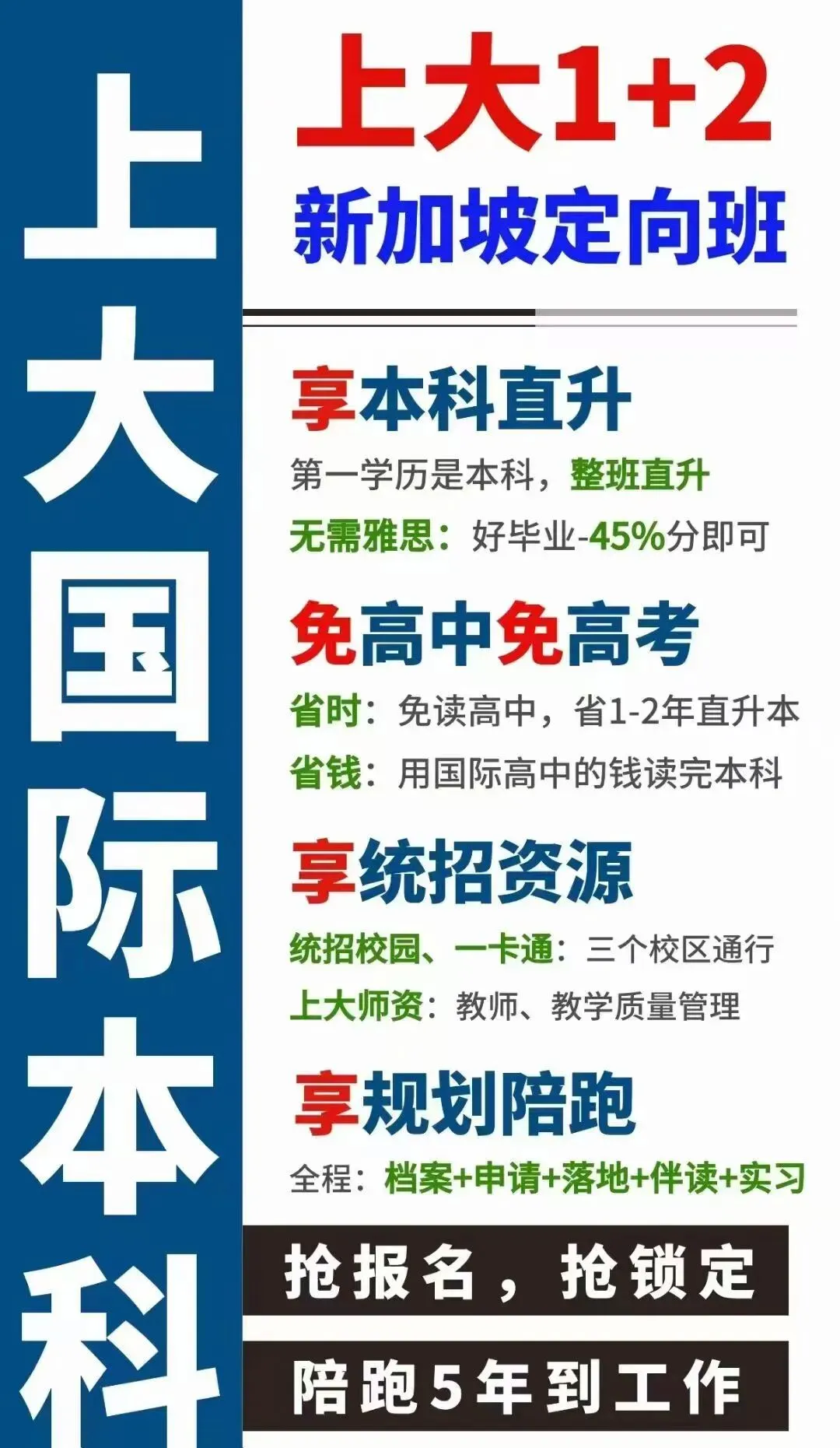 【免中考!免高中!免高考!免雅思!】上大学4年本硕连读快捷班! 第2张