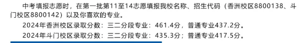 珠海中考 | 珠海各中职学校录取分数线汇总! 第13张