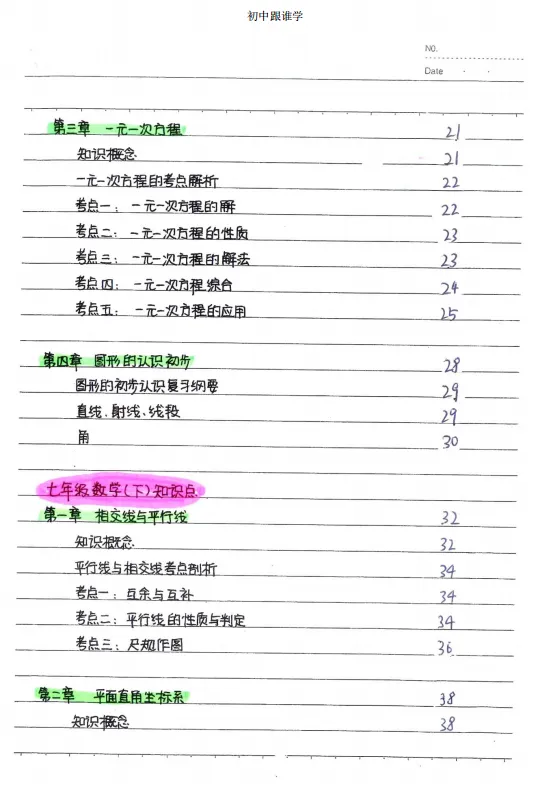 中考数学状元笔记 数学学霸逆袭神器-第3张图片-四季读书网