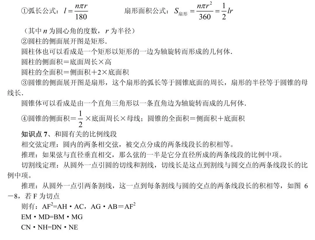 中考||数学怎么快速复习?初中数学知识点框架图送给你! 第27张
