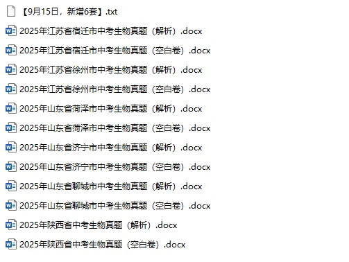 2025年中考真题单科汇总! 第66张