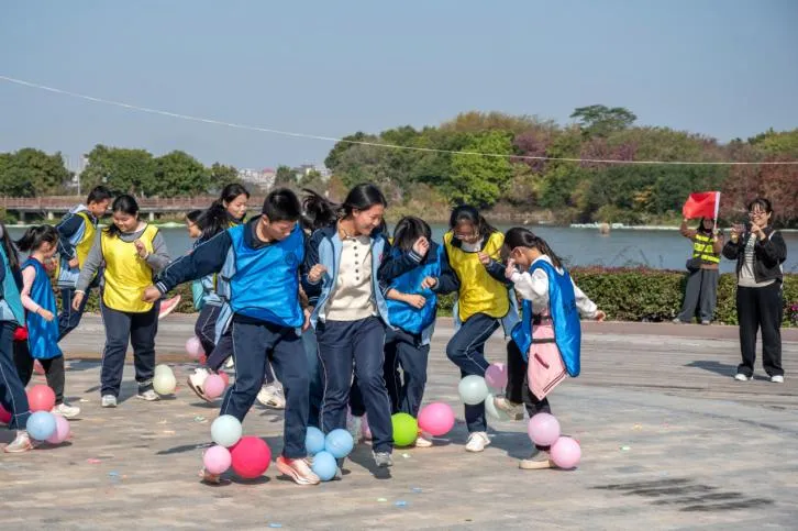 以行走磨砺意志 为中考积蓄力量——莆田第二十五中学九年级学子徒步土海公园 第11张